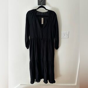 JCrew Linen Maxi Dress